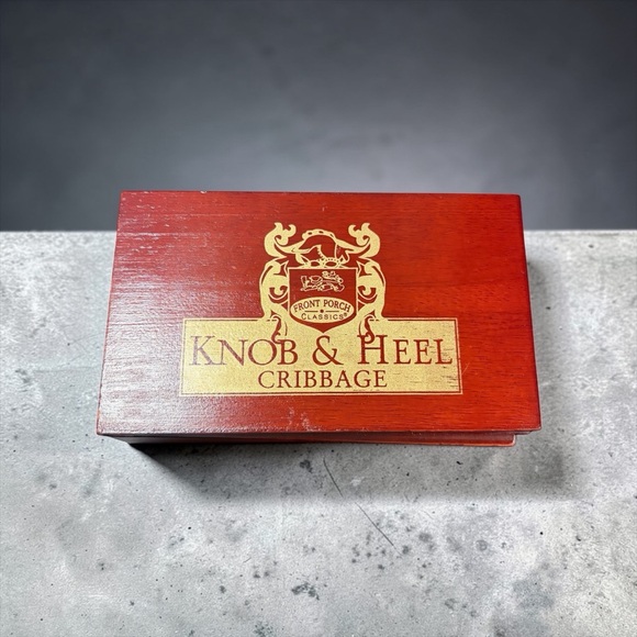 Knob & Heel Other - FRONT PORCH CLASSICS KNOB & HEEL TRAVEL CRIBBAGE GAME